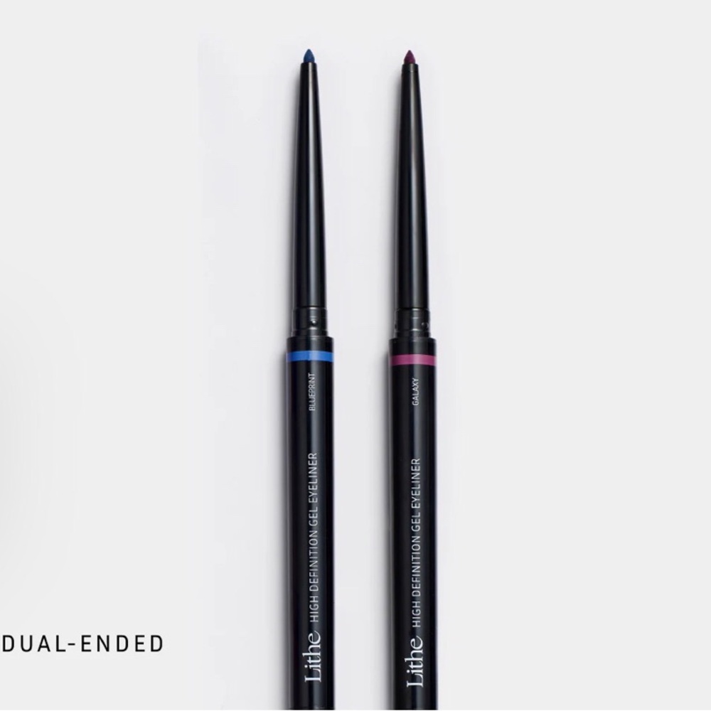 Dual-Ended High Definition Gel Eyeliner - Blue and Plum